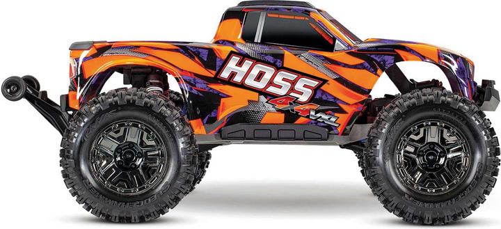 Actual product image Traxxas Hoss Electric Brushless Monster Truck 4WD 1:10 RTR orange (RTR Ready-to-Run)