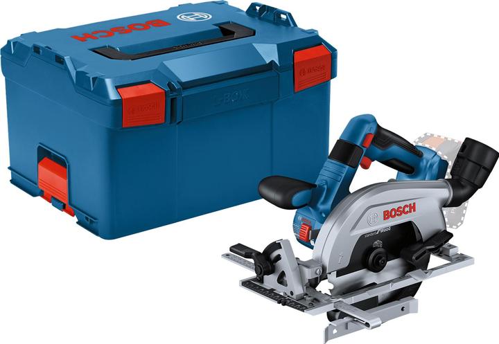 without battery, L-BOXX 238, Saw blade, GKS 18V-57-2 L, Rip fence, L-BOXX foam insert