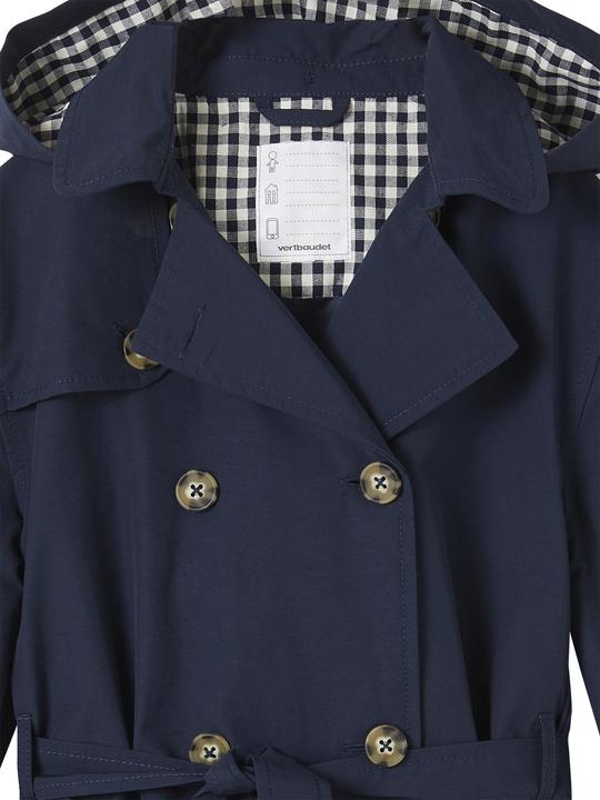 Immagine prodotto Vertbaudet Trench da bambina con cappuccio staccabile (140)