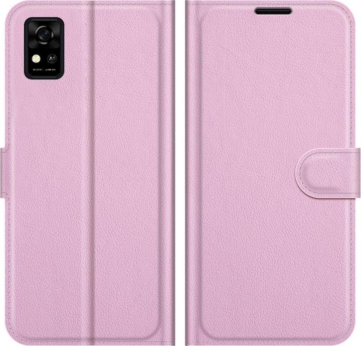 Actual product image König Design Case Mobile Protection for ZTE Blade A31 Case Flip Cover Case Cover Bumper Pink (ZTE Blade A31)