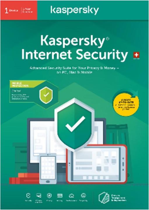 Immagine prodotto Kaspersky Internet Security (1 Utente, 12 mesi)