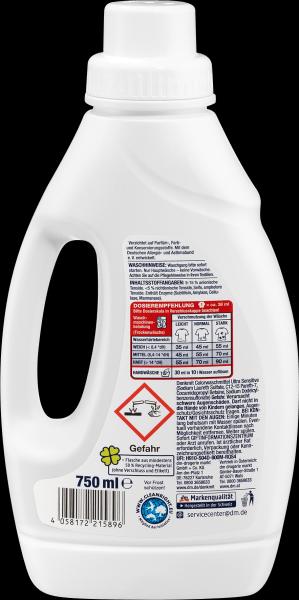 Produktbild dm Denkmit Ultra Sensitive (13 Waschgänge, Flüssig)