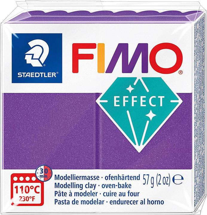 Fimo Mod.masse effect purple metallic