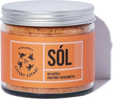 Mydlarnia Cztery Szpaki Mydlarnia Four Starlings Four Starlings Bath salt Sea buckthorn and Bergamot - 320 g (Badeperlen)