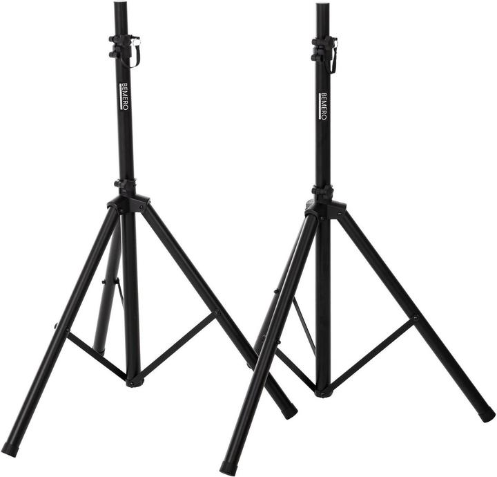 Immagine prodotto Bemero SS-9020BK set (1 coppia, Cavalletto, Regolabile in altezza)