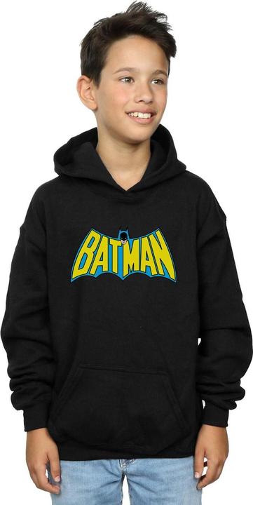 Actual product image Boys Batman Retro Logo Hoodie (152, 158)