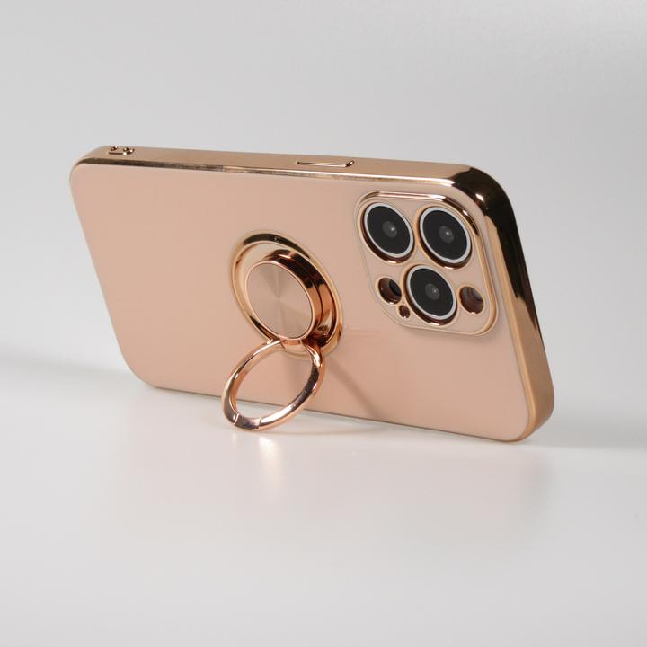 Image du produit PhoneLook Coque Gel Bronze avec anneau (Apple iPhone 13 Pro)
