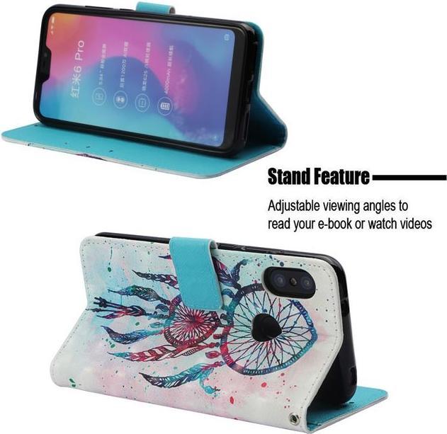 Actual product image MU Style Leather cover with subject (Xiaomi Mi A2 Lite?)