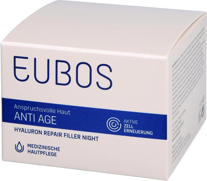 Produktbild Eubos Hyaluron Repair Filler Night Creme, 50 ml Creme (50 ml, Nachtcreme)