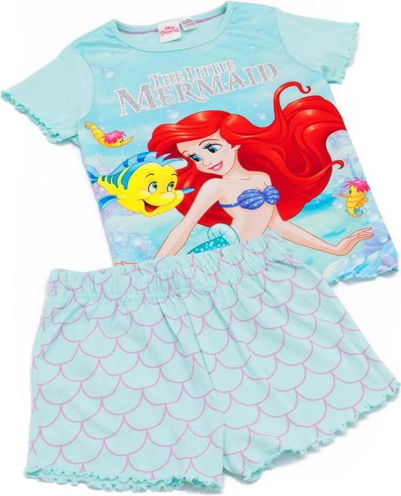 Produktbild The Little Mermaid Schlafanzug mit Shorts Mädchen (116)