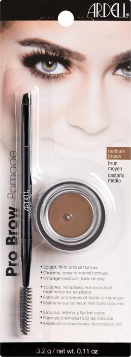 Actual product image Ardell Brows - Brow Pomade/Brush Medium Brown (Brown)