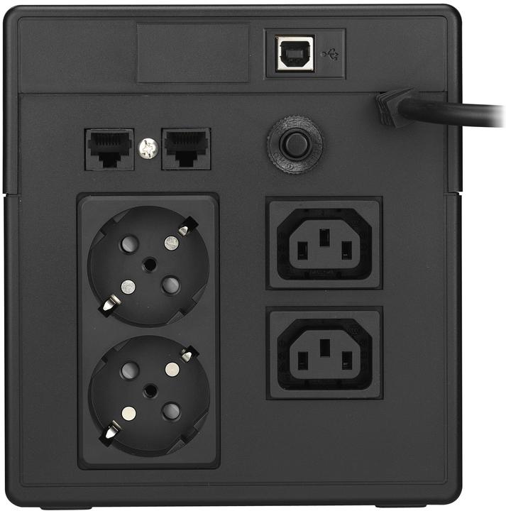 Produktbild Powerwalker VI 1000 LCD Schuko 1000VA / 600W Line-Interactive USV Tower AVR LCD (1000 VA, 600 W, Line-Interaktiv USV)