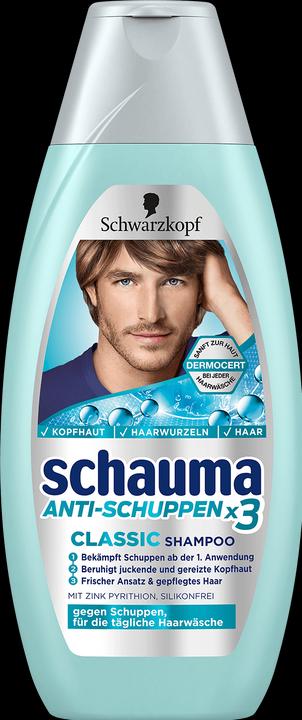 Schwarzkopf Schauma Anti-Schuppen (400 ml, Flüssiges Shampoo)