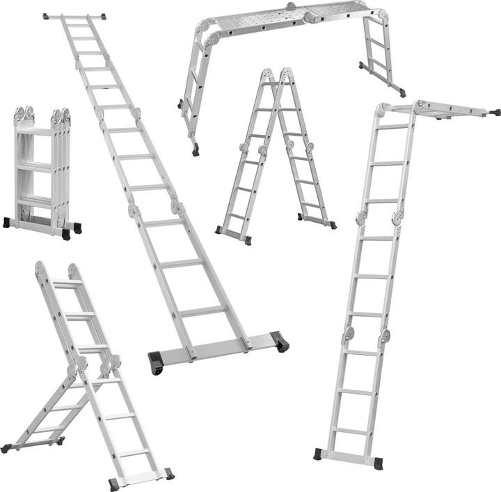 Stahlwerk ML-356-ST Mehrzweckleiter (Mehrzweckleiter, 150 cm)