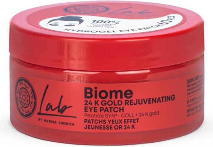 Image du produit Natura Siberica Biome 24K Gold Rejuvenating Eye Patch (Patch rajeunissant pour les yeux) (Sérum, Jour + nuit)