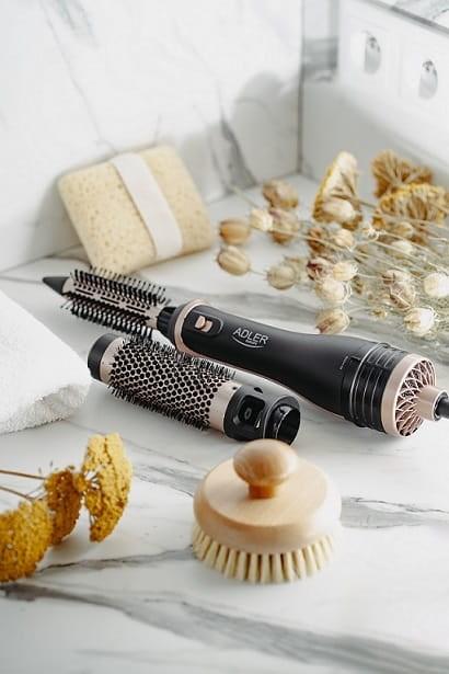 Produktbild Adler Hair Styler AD 2026, Number of heating levels 2, 1200 W, Black (38 mm, 21 mm)