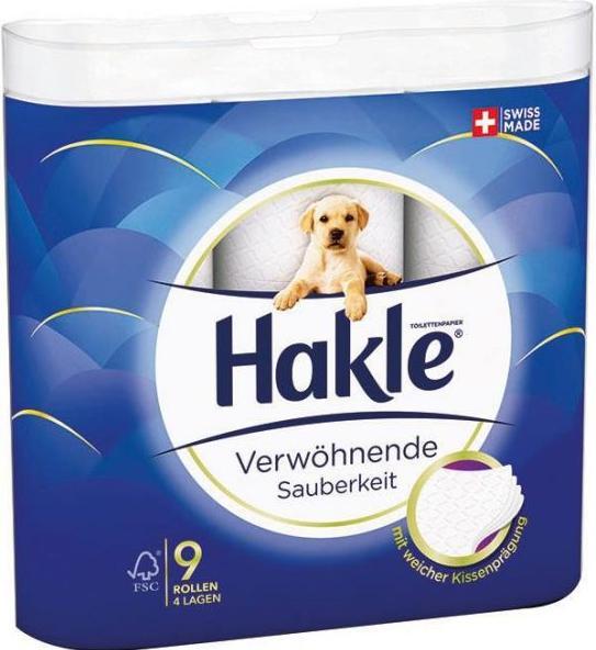 Image du produit Hakle Propreté moelleuse (9 x)