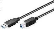 Produktbild MicroConnect USB A – USB B (2 m, USB 3.2 Gen 1)