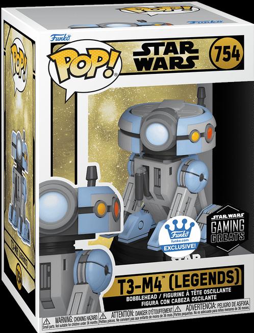 Actual product image Funko POP! Star Wars T3-M4 (Legends) Exclusive