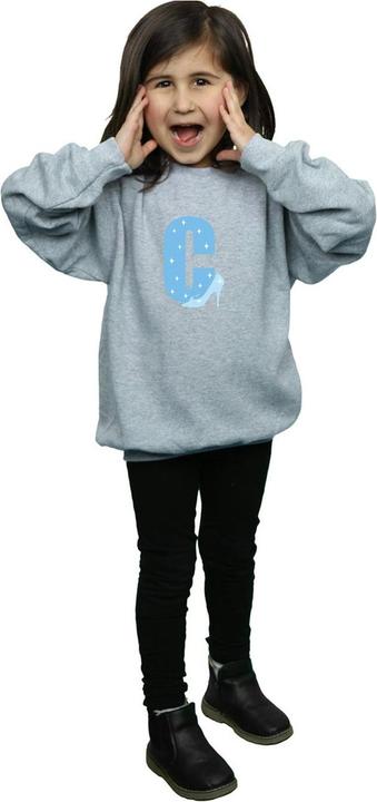 Produktbild Disney Alphabet C Is For Cinderella Sweatshirt Mädchen (140, 146)