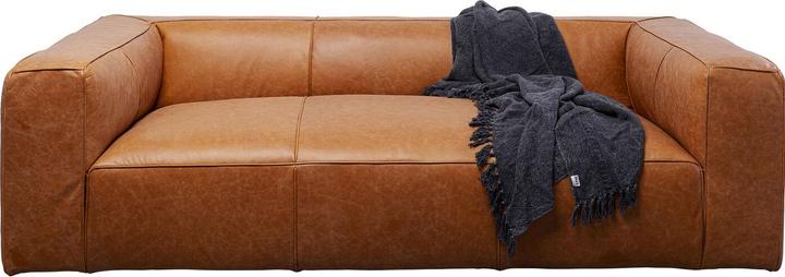 Image du produit Kare Design Canapé Cubetto Smart cuir marron clair 220cm (3 places)