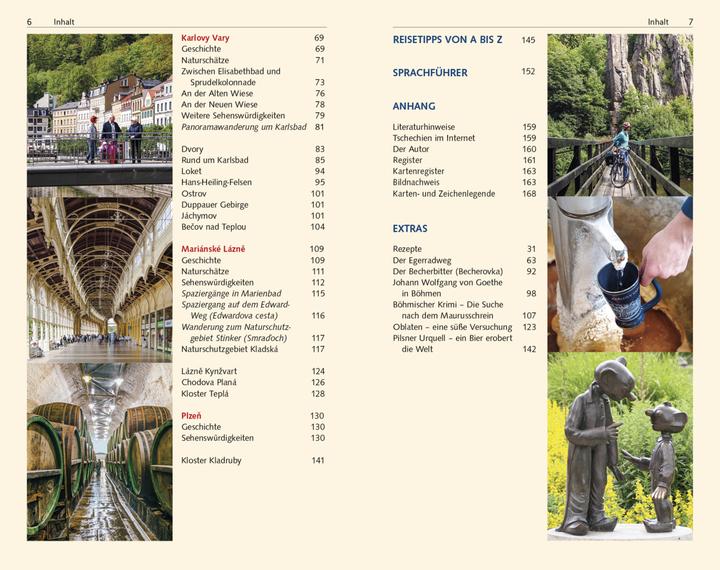 Actual product image Travel Guide Bohemian Spa Triangle (German, André Micklitza, 2023)