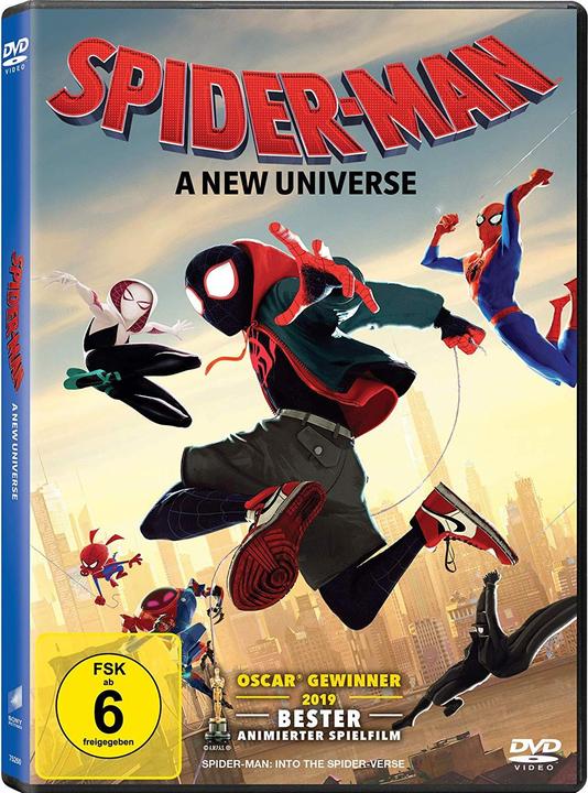 Immagine prodotto Spider-Man: Un nuovo universo - DVD (DVD, 2018, Tedesco, Turco, Inglese)