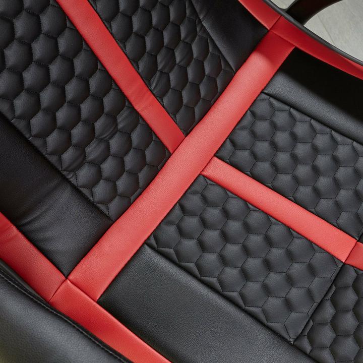 Produktbild X Rocker Chaise de jeu Evora 2.1 audio sans-fil Noire/Rouge