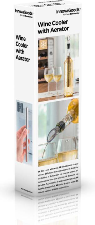 Actual product image TOP Wine cooler (Wine pourer, Wine aerator)