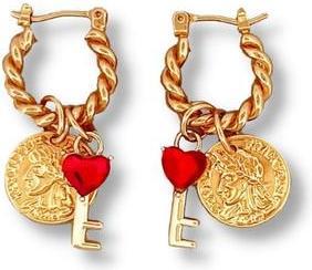 Produktbild ByNouck Schmuck - Twisted Hope Set Lucky Key - Schmuck - Damenohrringe - vergoldete - Ohrringe Set