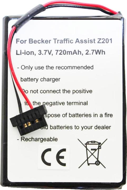 Produktbild Becker Akku Traffic Assist Z201, S30, 338937010150