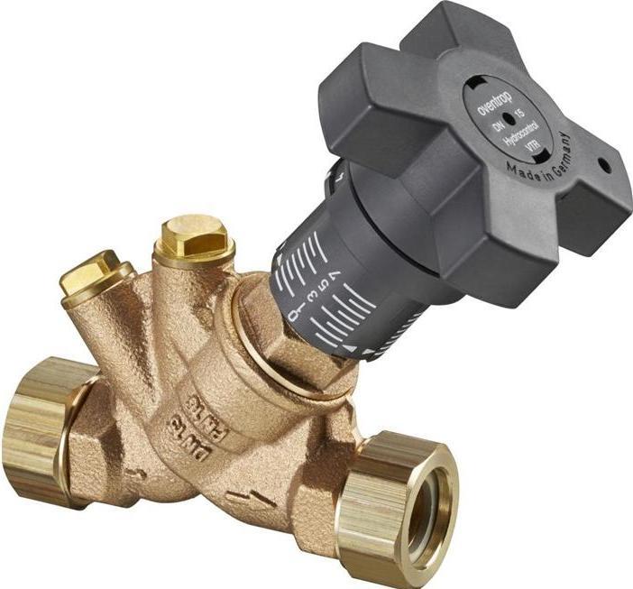 Oventrop Vanne d'équilibrage OV Hydrocontrol VTR PN 16 RG classic-Messtechnik DN 20 1pouce