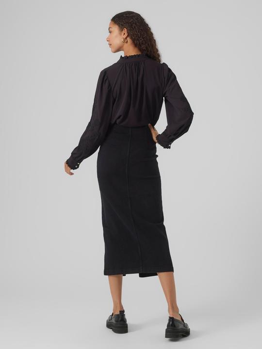 Image du produit Vero Moda Taille haute Jupe longue Jupe en jean (XS)