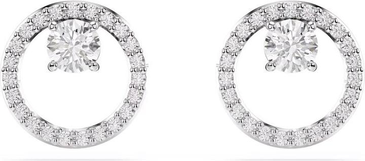 Swarovski Constella Ohrstecker Rundschliff Weiss (Swarovski Metall)