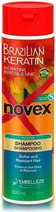 Novex Brasilianisches Keratin Shampoo 300ml (300 ml, Flüssiges Shampoo)