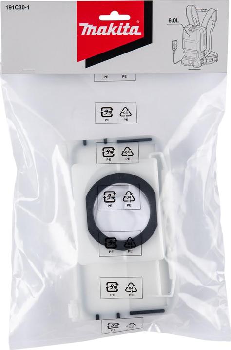 Actual product image Makita Filter bag Permanent