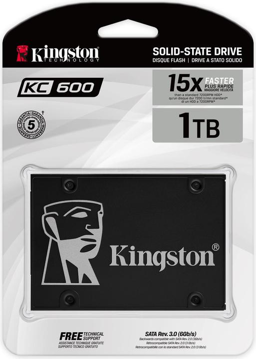 Immagine prodotto Kingston KC600 (1024 GB, 2.5")