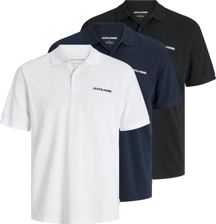 Jack & Jones 2er-pack Gedruckt Hemdkragen Poloshirt Poloshirt