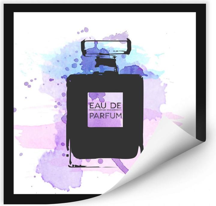 Produktbild Trenddeko Eau de Parfum Aquarell - Grau (100 x 100 cm, 70 x 70 cm, 30 x 30 cm, 50 x 50 cm)