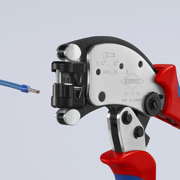 Actual product image Knipex Twistor16 Self-Adjus.Crimp.Pliers (200 mm)