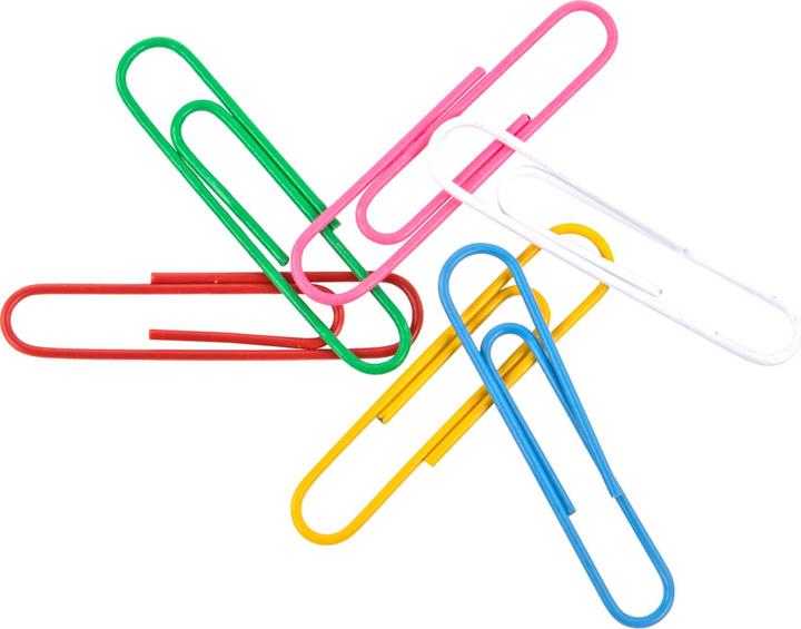 Actual product image Idena File clips 50mm 30pcs,plastic coated (30 x)