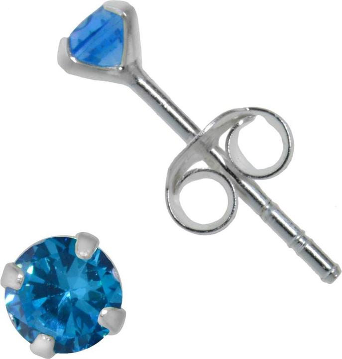 Bijouteria Ohrstecker (Silber 925, Zirkonia)