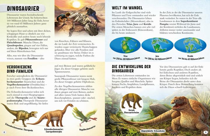 Produktbild Panini Glow-in-the-Dark Dinosaurier: Mein grosser Stickeratlas