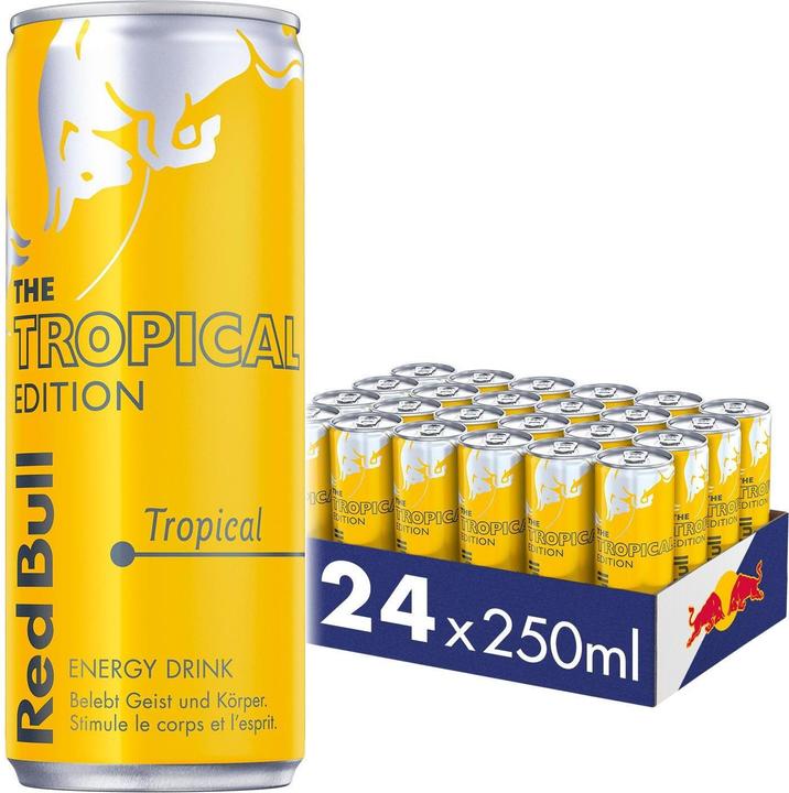 Image du produit Red Bull Tropical Edition (24 x 25 cl)