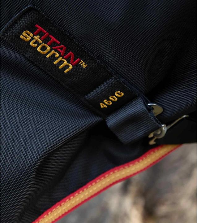 Produktbild Premier Equine outdoor-decke mit halsteil titan storm 450 g (152 cm)