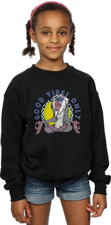 Produktbild Disney The Lion King Rafiki Good Vibes Only Sweatshirt Mädchen (128)