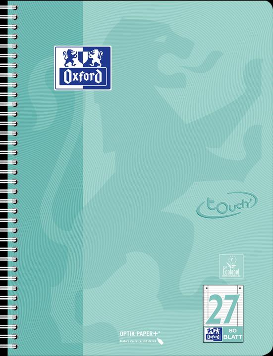 Productafbeelding Oxford Collegeblock (A4+, Rijen, Softcover)
