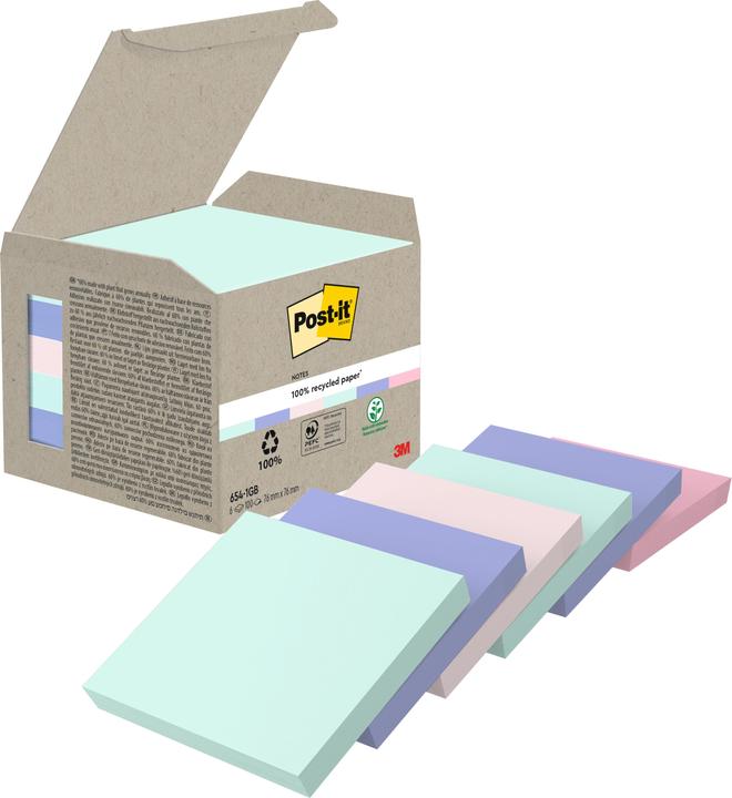 Produktbild Post-it Recycling Notes (76 x 76 mm)