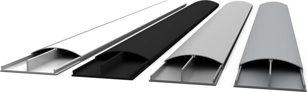 Produktbild Multibrackets Aluminium Kabelkanäle (Kabelkanal, 110 cm)