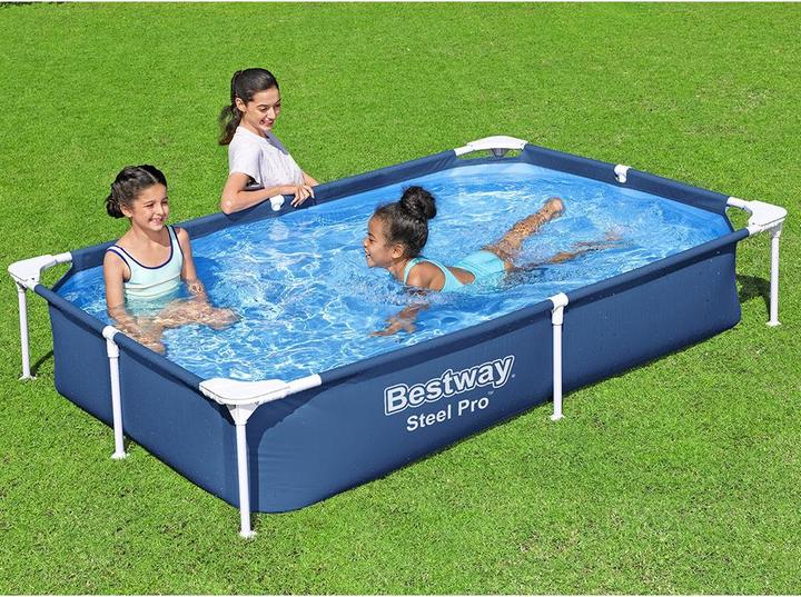 Produktbild Bestway Steel Pro Frame Pool (221 x 150 x 43 cm)